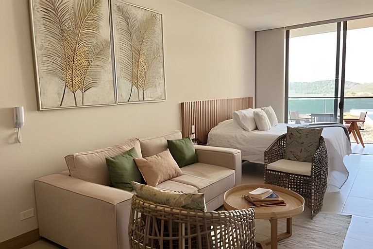 Disfrutar con elegancia, confort y acceso al mar.